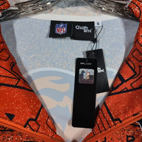 Chalk Line® ADULT SMALL Chicago Bears Sketch Anorak Jacket - - Picture 4 of 7